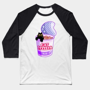 Cat Noodles Baseball T-Shirt